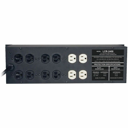 Eaton Tripp Lite Series 2400W 120V Rack Mount Line Conditioner with AVR and Surge Protection