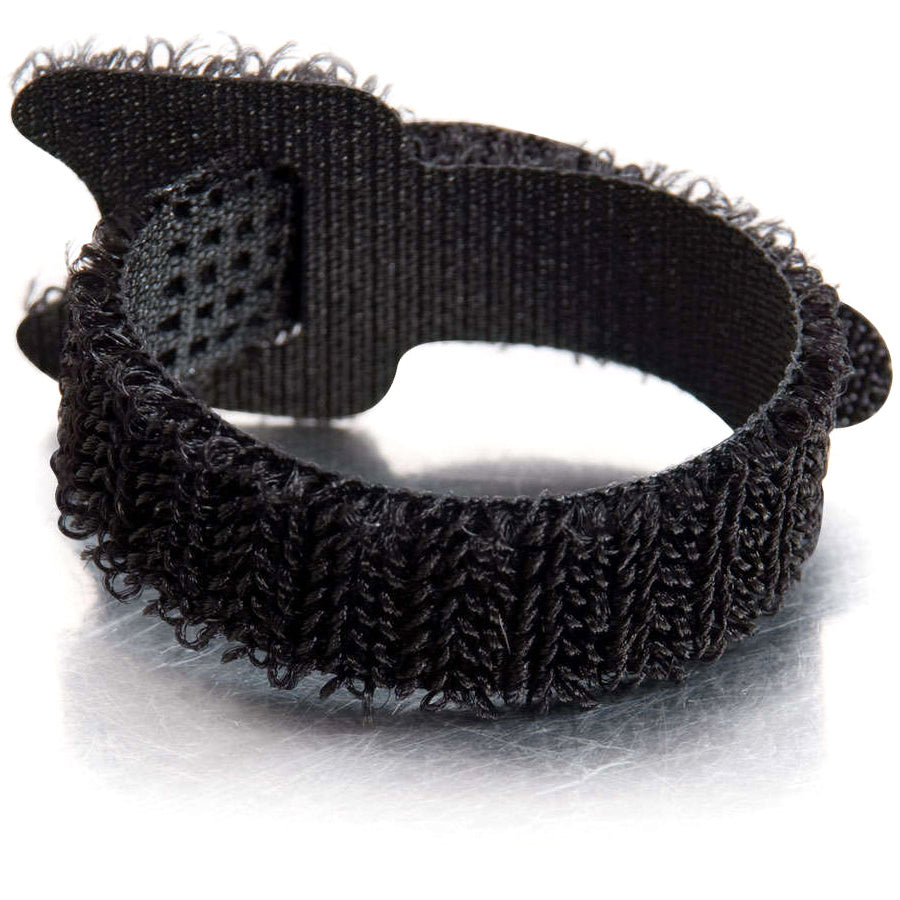 C2G 6-Inch Hook and Loop Cable Straps - Black, 12 Pack by Legrand Group