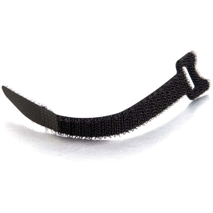 C2G 6-Inch Hook and Loop Cable Straps - Black, 12 Pack by Legrand Group