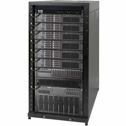 Eaton Tripp Lite Series SR25UB 25U SmartRack Server Enclosure Cabinet with Locking Doors and Side Panels