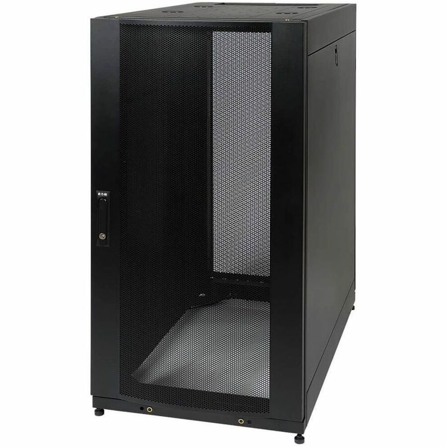 Eaton Tripp Lite Series SR25UB 25U SmartRack Server Enclosure Cabinet with Locking Doors and Side Panels