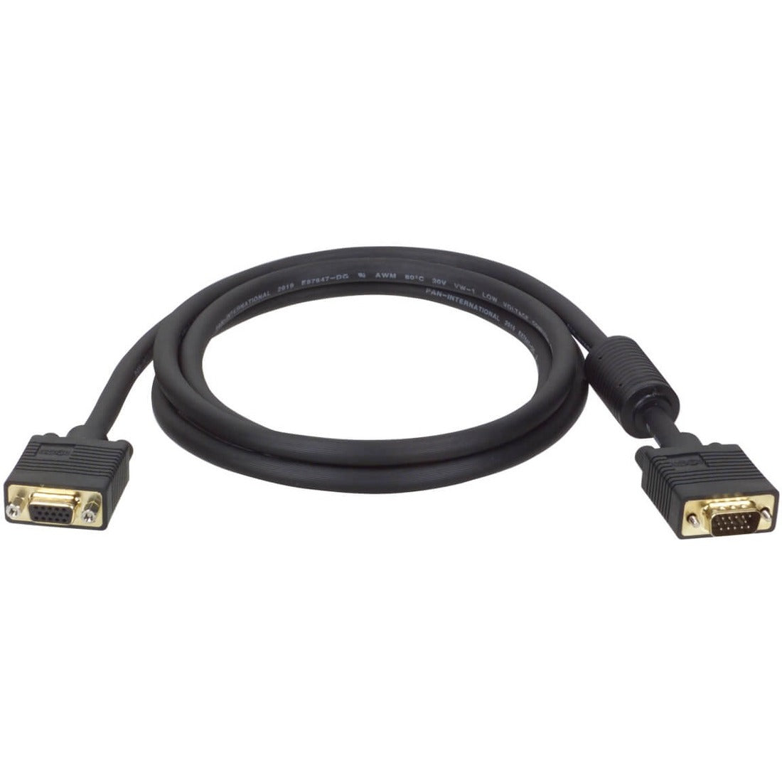Eaton Tripp Lite Series 50 ft VGA Extension Cable with Gold Plated Connectors