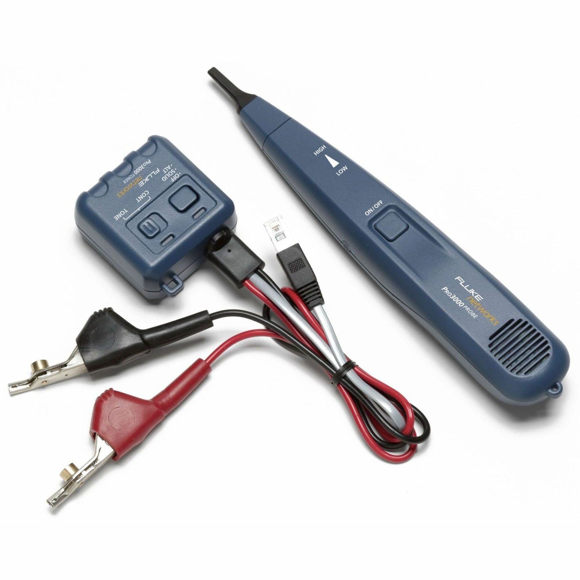 Fluke Networks Pro3000 Series 26000900 Analog Tone and Probe for Wire Identification