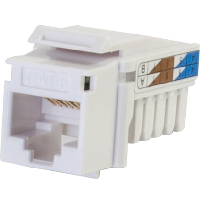 Legrand Group C2G Cat 6 Keystone Jack RJ-45 Network Connector - White