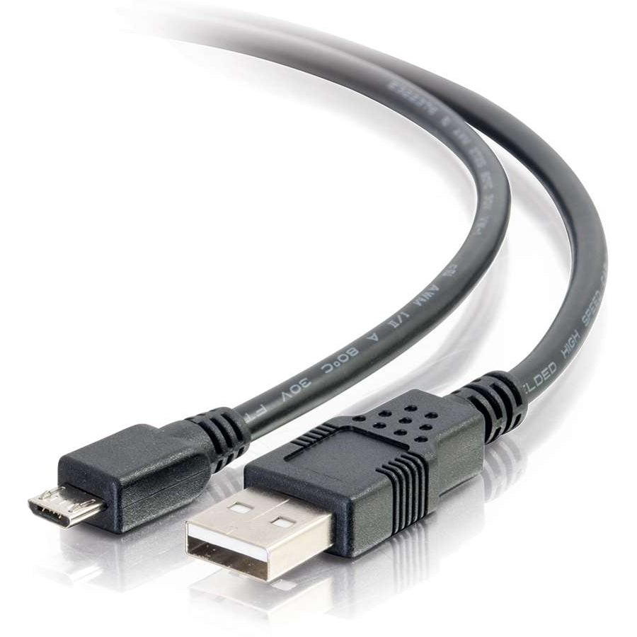 Legrand Group C2G 15ft USB 2.0 A to Micro-B Cable for Charging and Data Transfer