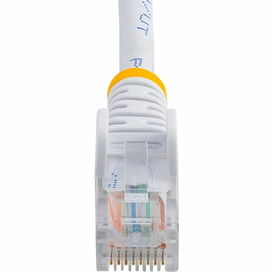 StarTech.com 6 ft White Snagless Cat5e UTP Patch Cable with PoE Support