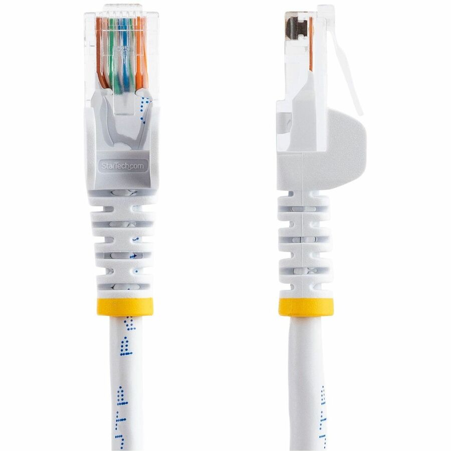 StarTech.com 6 ft White Snagless Cat5e UTP Patch Cable with PoE Support