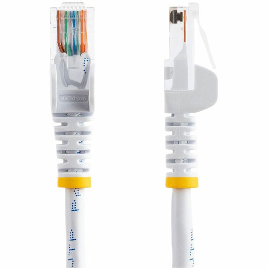 StarTech.com 6 ft White Snagless Cat5e UTP Patch Cable with PoE Support