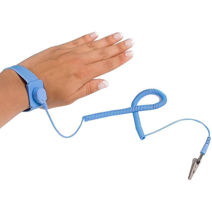 StarTech.com SWS100 ESD Anti-Static Wrist Strap Band with Grounding Wire for Computer Equipment Protection