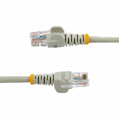 StarTech.com 7 ft Gray Snagless Cat5e UTP Patch Cable with PoE Support