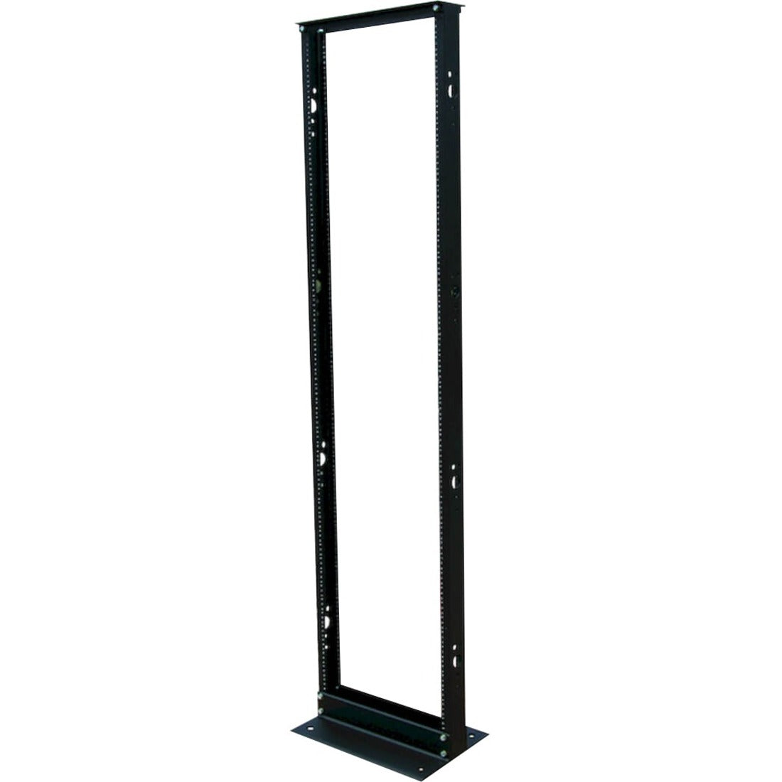 Eaton Tripp Lite SR2POST 45U SmartRack 2-Post Open Frame Rack - Black Aluminum