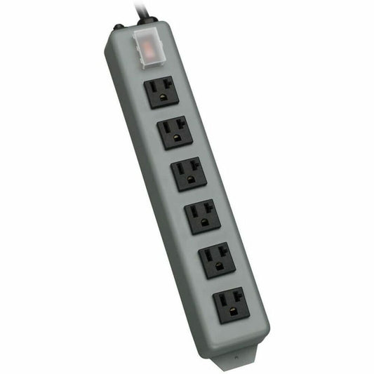 Eaton Tripp Lite UL620-15 6-Outlet Power Strip with 15 ft. Cord and Metal Housing
