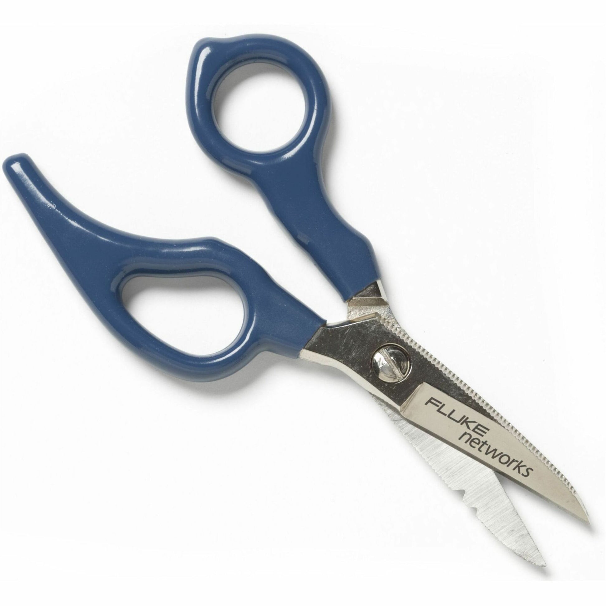 Fluke Networks D-Snips – Multi-Function Electrician's Snips with Wire Stripping and Cleaning Features