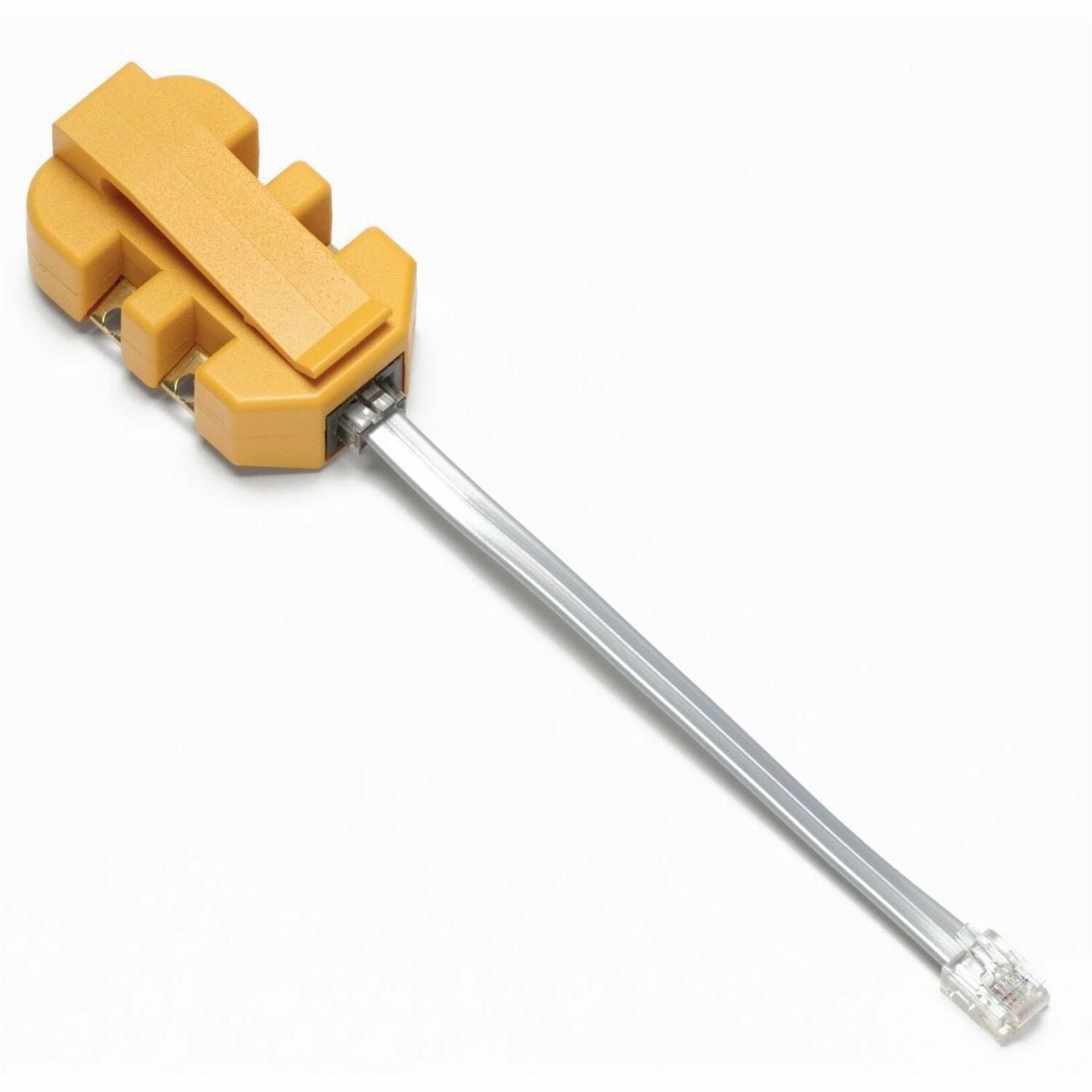 Fluke Networks 4-Wire In-Line Modular Adapter - Easy Circuit Testing on Live Lines