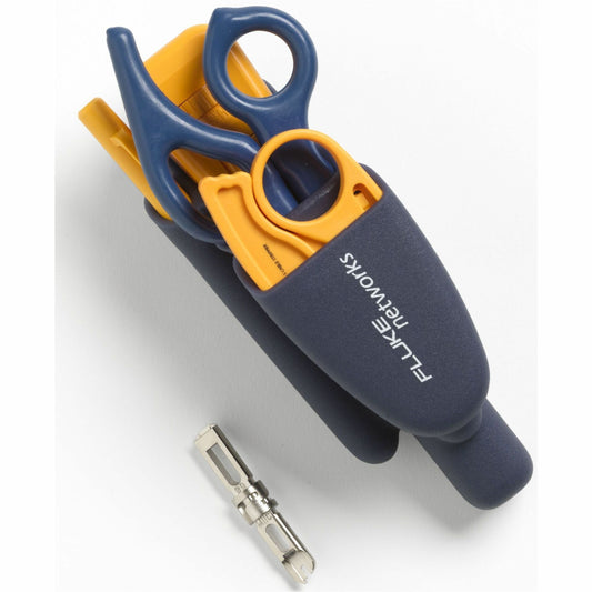 Fluke Networks IS40 ProTool Kit – Essential Electrical & Telecom Repair Tools in Durable PVC Pouch