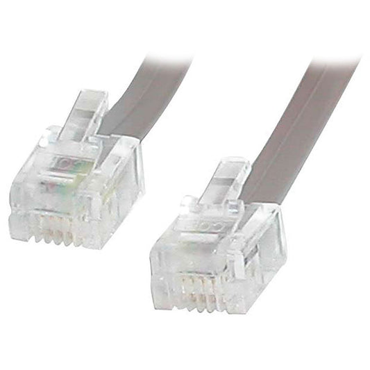 StarTech.com 25 ft RJ11 Telephone and Modem Cable - Durable, Long Reach for PC Setup
