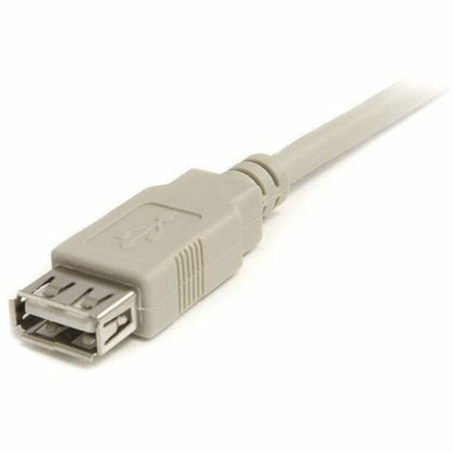 StarTech.com USB 2.0 Extension Cable - 10 ft, Gray, USB Type A Male to Female