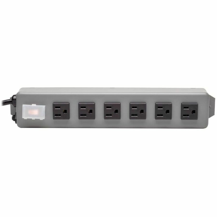 Eaton Tripp Lite 6SP Waber 6-Outlet Power Strip with Metal Housing and Lighted Switch
