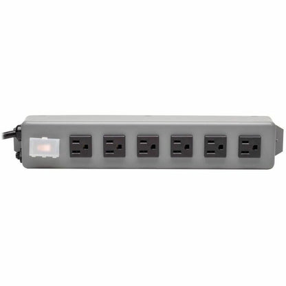 Eaton Tripp Lite 6SP Waber 6-Outlet Power Strip with Metal Housing and Lighted Switch
