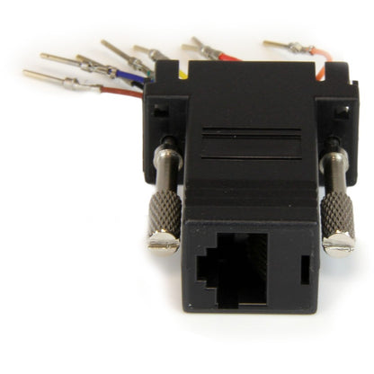 StarTech.com GC98MF DB9 to RJ45 Modular Data Transfer Adapter for Serial Connections