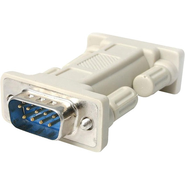 StarTech.com NM9MM DB9 RS232 Serial Null Modem Adapter - Male to Male