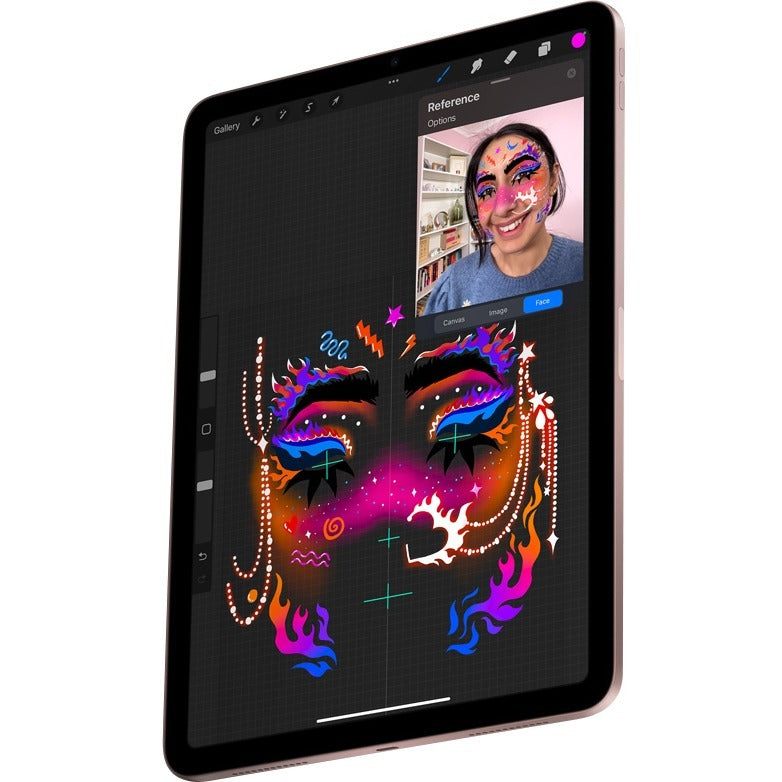 Apple iPad Air (5th Generation) Tablet - 10.9" - M1 Octa-core (8 Core) - 8 GB RAM - 256 GB Storage - iPadOS 15 - Pink