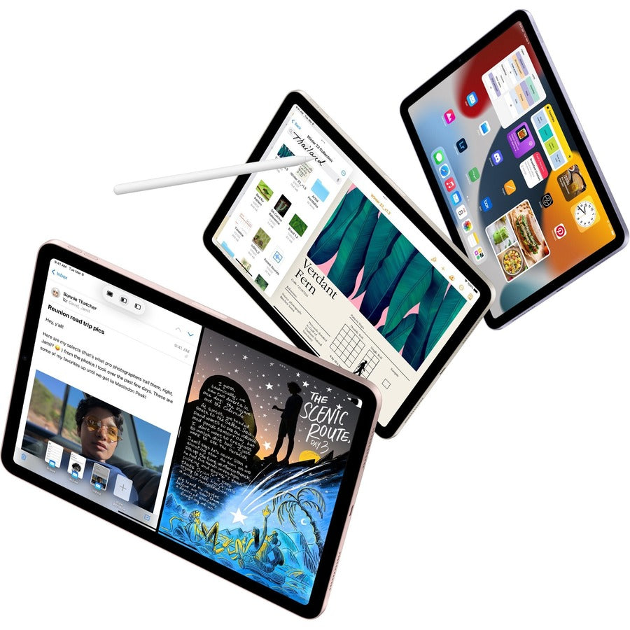 Apple iPad Air (5th Generation) Tablet - 10.9" - M1 Octa-core (8 Core) - 8 GB RAM - 256 GB Storage - iPadOS 15 - 5G - Starlight