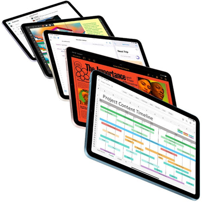 Apple iPad Air (5th Generation) Tablet - 10.9" - M1 Octa-core (8 Core) - 8 GB RAM - 256 GB Storage - iPadOS 15 - Pink