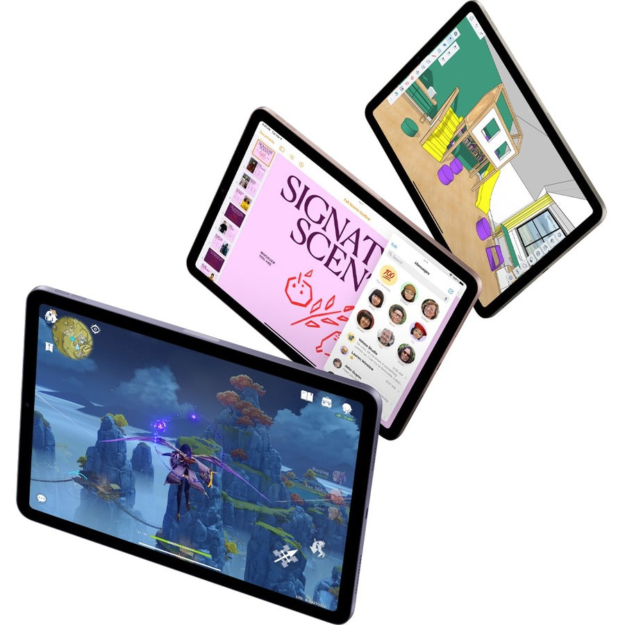 Apple iPad Air (5th Generation) Tablet - 10.9" - M1 Octa-core (8 Core) - 8 GB RAM - 256 GB Storage - iPadOS 15 - Pink