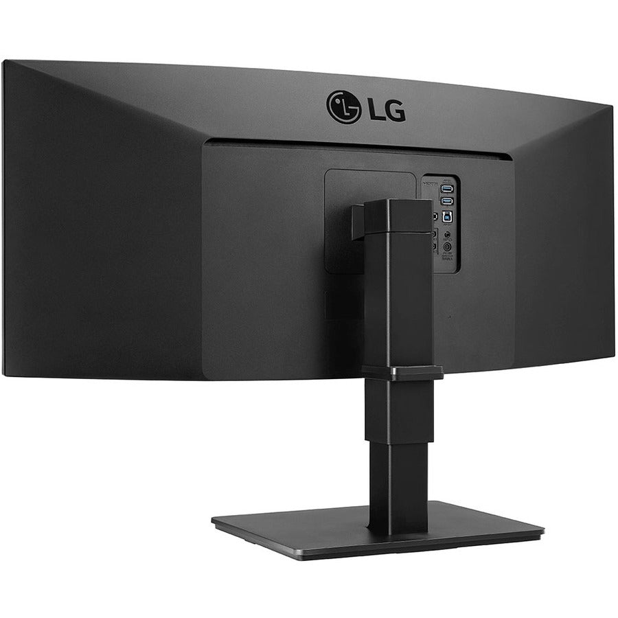 LG Ultrawide 34BN77C-B 34" WQHD Curved Screen Gaming LCD Monitor - 21:9 - Textured Black, Glossy Black - TAA Compliant