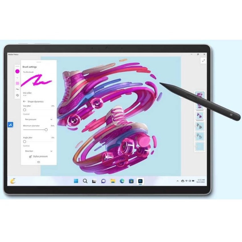 Microsoft Surface Pro 9 Tablet - 13" - Core i7 12th Gen i7-1265U Deca-core (10 Core) - 16 GB RAM - 1 TB SSD - Windows 11 Pro - Platinum