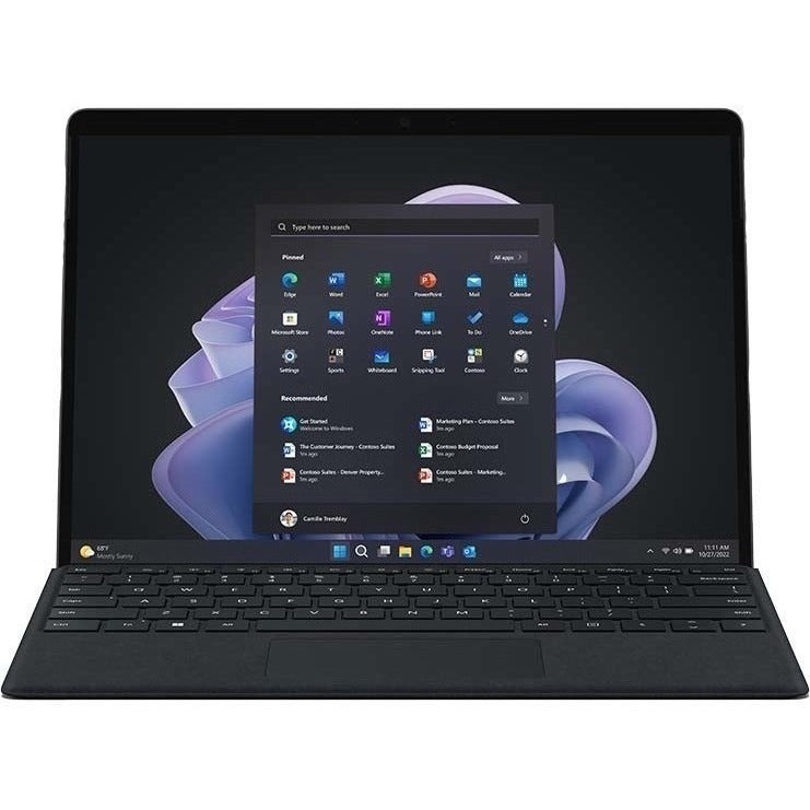 Microsoft Surface Pro 9 Tablet - 13" - Core i5 10th Gen i5-1245U Deca-core (10 Core) - 16 GB RAM - 256 GB SSD - Windows 10 Pro 64-bit - Graphite