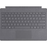 Microsoft Signature Type Cover Keyboard/Cover Case Microsoft Surface Pro (5th Gen), Surface Pro 3, Surface Pro 4, Surface Pro 6, Surface Pro 7 Tablet - Light Charcoal