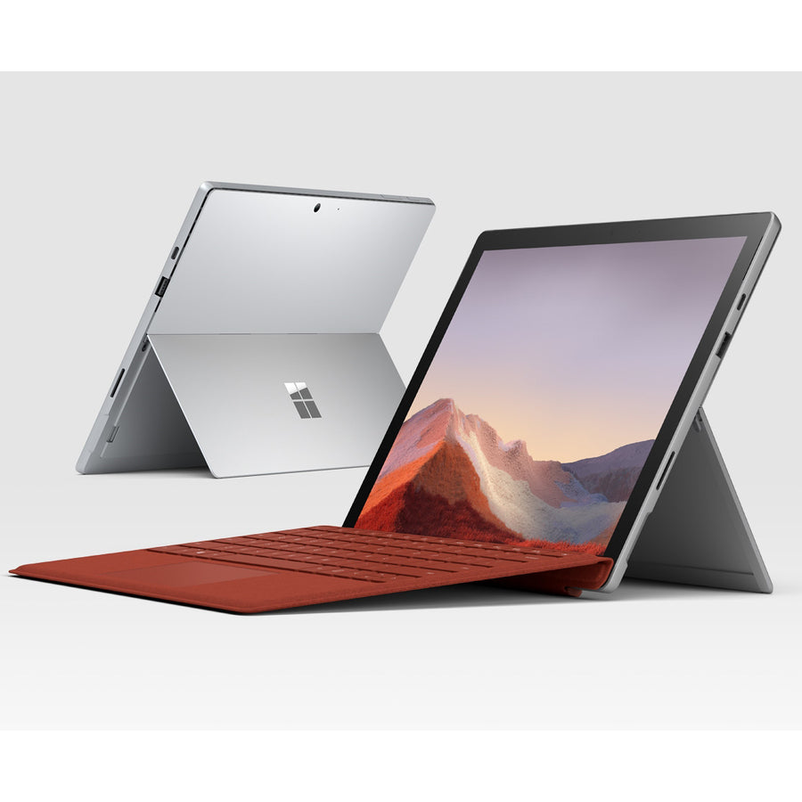 Microsoft- IMSourcing Surface Pro 7 Tablet - 12.3" - Core i3 10th Gen - 4 GB RAM - 128 GB SSD - Windows 10 Pro - Platinum