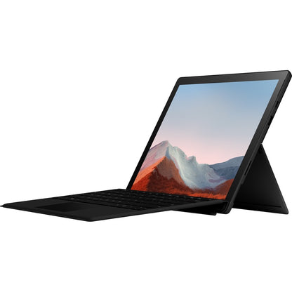 Microsoft Surface Pro 7+ Tablet - 12.3" - Core i7 11th Gen i7-1165G7 Quad-core (4 Core) 4.70 GHz - 16 GB RAM - 512 GB SSD - Windows 10 Pro - Matte Black - TAA Compliant