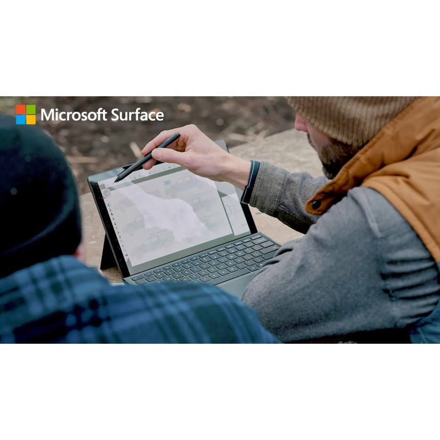 Microsoft Surface Pro 7+ Tablet - 12.3" - Core i7 11th Gen i7-1165G7 Quad-core (4 Core) 4.70 GHz - 16 GB RAM - 512 GB SSD - Windows 10 Pro - Matte Black - TAA Compliant