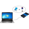 SIIG USB 3.0 to SATA Hard Drive with SD Reader Enclosure - 2.5"