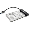 Tripp Lite 6in USB 3.0 SuperSpeed to SATA III Adapter w/ UASP/ 2.5" Black
