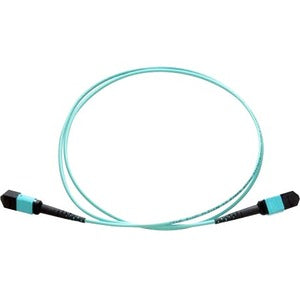 Axiom MPO Male to MPO Male Multimode OM4 50/125 Fiber Optic Cable - 9m