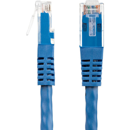 StarTech.com 8ft CAT6 Ethernet Cable - Blue Molded Gigabit - 100W PoE UTP 650MHz - Category 6 Patch Cord UL Certified Wiring/TIA