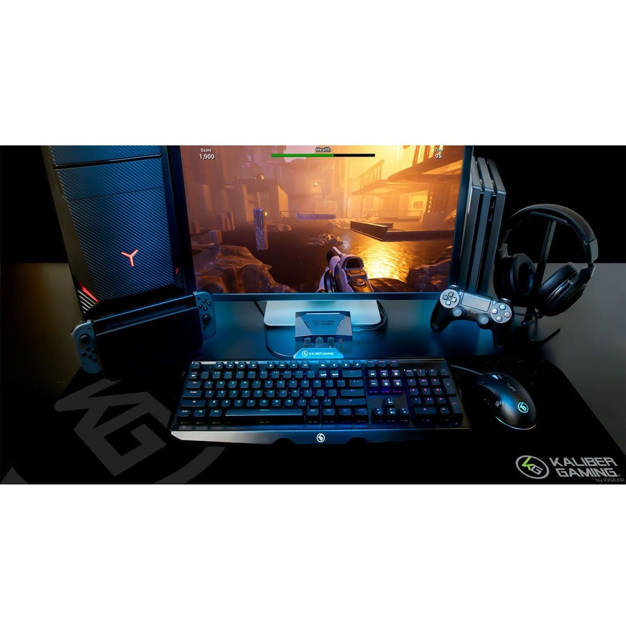 Kaliber Gaming KeyMander 2 3Play Keyboard/Mouse Sharing Switch for PC & Game Consoles