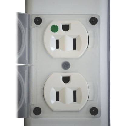 Tripp Lite Safe-IT Surge Protector Power Strip Hospital Medical Antimicrobial 4 Outlet 6' Cord