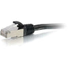C2G 3ft Cat6 Ethernet Cable - Snagless Shielded (STP) - Black