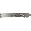 StarTech.com 2 Port 1394a PCI Express FireWire Card - TI TSB82AA2 Chipset - Plug-and-Play - PCIe FireWire Adapter (PEX1394A2V2)