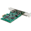 StarTech.com 2 Port 1394a PCI Express FireWire Card - TI TSB82AA2 Chipset - Plug-and-Play - PCIe FireWire Adapter (PEX1394A2V2)