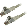 Comprehensive Cat6 Snagless Shielded Ethernet Cables, Grey, 5ft