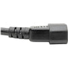 Tripp Lite 10ft Power Cord Adapter Cable C19 to C14 10A 16AWG 10'