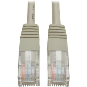 Tripp Lite 14ft Cat5e / Cat5 350MHz Molded Patch Cable RJ45 M/M Gray 14'