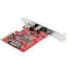 StarTech.com 2-Port 10Gbps USB-A & USB-C PCIe Card Adapter - USB 3.1 Gen 2 PCI Express Expansion Add-On Card - Windows, macOS, Linux