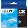 Epson DURABrite Ultra 220 Original Ink Cartridge - Cyan